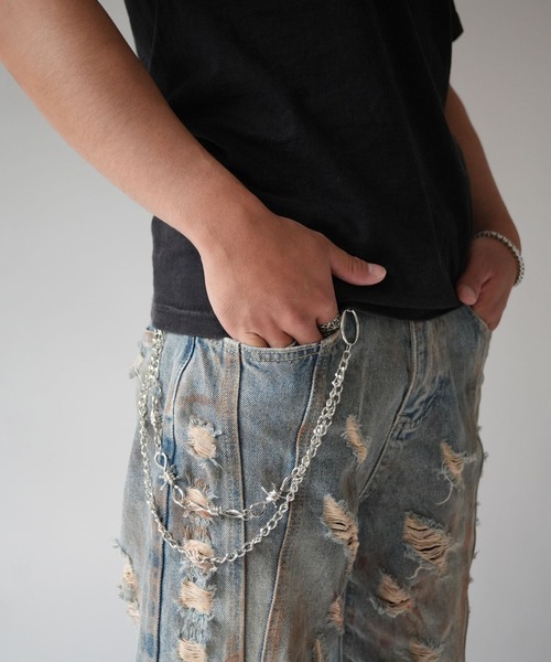 ウォレットチェーン 約56cm SENTI センティ / AC BEADS ''JYUZU'' WALLET CORD アクリル
