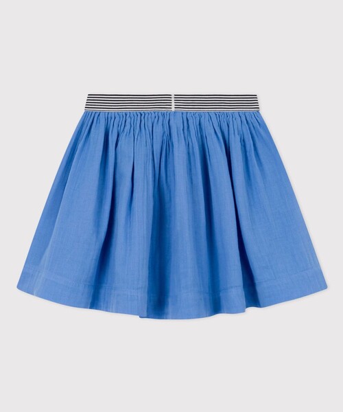 PETIT BATEAU（プチバトー）の「ダブルガーゼスカート（スカート・キッズ・ブルー・3YEAR/4YEAR/5YEAR）」の4枚目の写真