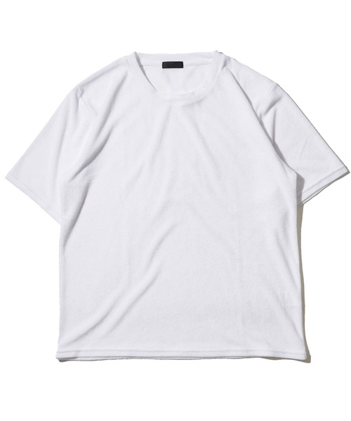 ADPOSION(アドポーション)の「【上下2点セット】ソフトパイル ルームウェア 半袖Tシャツ&ハーフパンツ(ルームウェア/パジャマ・メンズ・チャコールグレー/ブラック/ネイビー/ホワイト×ネイビー・MEDIUM/LARGE/X-LARGE)」の20枚目の写真