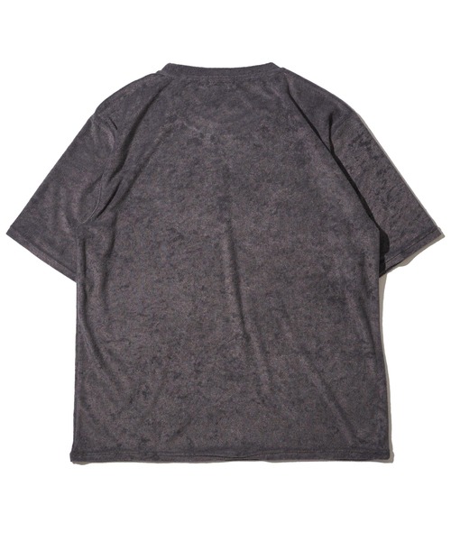 ADPOSION(アドポーション)の「【上下2点セット】ソフトパイル ルームウェア 半袖Tシャツ&ハーフパンツ(ルームウェア/パジャマ・メンズ・チャコールグレー/ブラック/ネイビー/ホワイト×ネイビー・MEDIUM/LARGE/X-LARGE)」の11枚目の写真