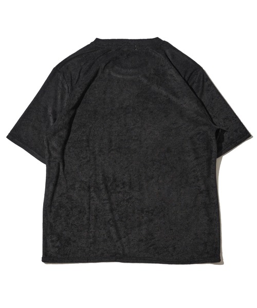 ADPOSION(アドポーション)の「【上下2点セット】ソフトパイル ルームウェア 半袖Tシャツ&ハーフパンツ(ルームウェア/パジャマ・メンズ・チャコールグレー/ブラック/ネイビー/ホワイト×ネイビー・MEDIUM/LARGE/X-LARGE)」の15枚目の写真