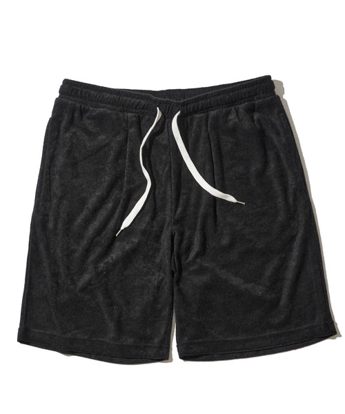 ADPOSION(アドポーション)の「【上下2点セット】ソフトパイル ルームウェア 半袖Tシャツ&ハーフパンツ(ルームウェア/パジャマ・メンズ・チャコールグレー/ブラック/ネイビー/ホワイト×ネイビー・MEDIUM/LARGE/X-LARGE)」の14枚目の写真