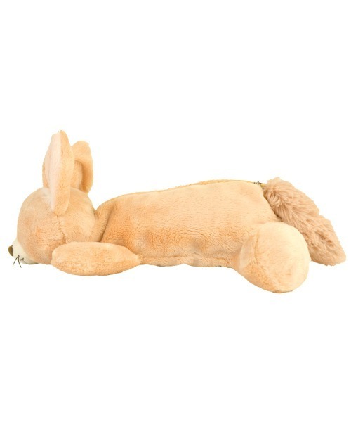 nici（ニキ）の「NICI/フィギュアポーチ フェネック ふわふわ　ペンケース（おもちゃ・レディース・ブラウン・ONE SIZE）」の3枚目の写真