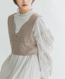 カーブラインビスチェ