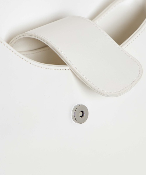 WEGO（ウィゴー）の「WEGO/チェーンMIXショルダーバッグ（ショルダーバッグ・レディース・ブラック/ホワイト/シルバー・FREE）」の12枚目の写真