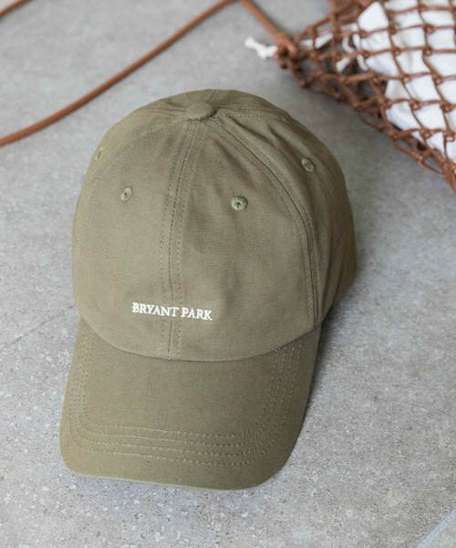 のん GLOBAL WORK（グローバルワーク）の「UNISEX/UVカット刺繍CAP