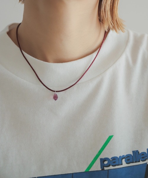 rapiecage（ラピエサージュ）の「クリスタルガラスチョーカー（チョーカー・レディース・その他/ボルドー/グリーン/イエロー/パープル・FREE）」の9枚目の写真