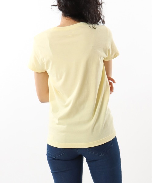 HANES（ヘインズ）の「【Hanes】Japan Fit for her　HW5310/HW5320/HW1-F102（Tシャツ/カットソー・レディース・マルチ/イエロー/ベージュ・M/L）」の5枚目の写真