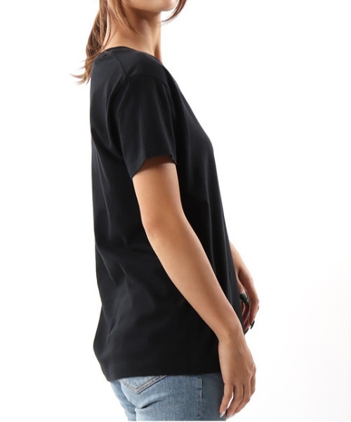 HANES（ヘインズ）の「【Hanes】Japan Fit for her　HW5310/HW5320/HW1-F102（Tシャツ/カットソー・レディース・マルチ/イエロー/ベージュ・M/L）」の8枚目の写真
