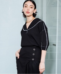 Sailor collar Shirt | セーラーカラーシャツ