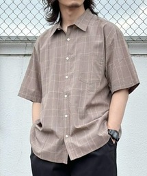 PLUS ONE | 【接触冷感】【PLUS ONE】サラサラCOOL半袖シャツ / 吸水速乾(シャツ/ブラウス)