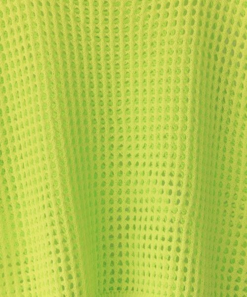 LOWRYS FARM（ローリーズファーム）の「メッシュニットプルオーバー　190384（ニット/セーター・キッズ・ホワイト/イエロー/ブルー・110cm/120cm/130cm/140cm/150cm）」の13枚目の写真