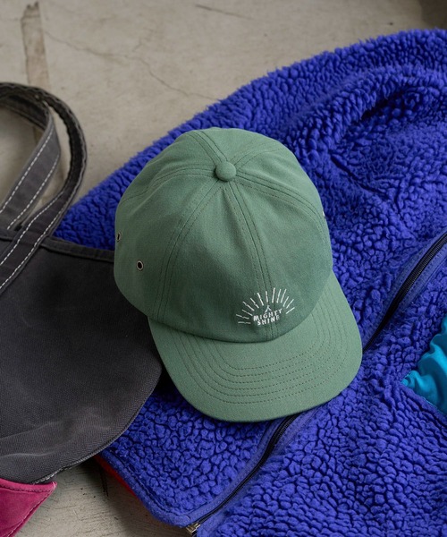 Mighty Shine（マイティシャイン）の「Sunshine Soft cap【Mighty Shine / マイティシャイン】1233004（キャップ・メンズ・チャコールグレー/グリーン/ベージュ・FREE）」の3枚目の写真