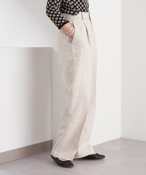 新品　shenery シーナリー リネンタックパンツ SH4478EW00252_2_l.jpg