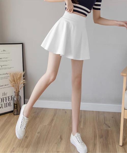 ROOPTOKYO（ループトウキョウ）の「△Flare Mini Skirt