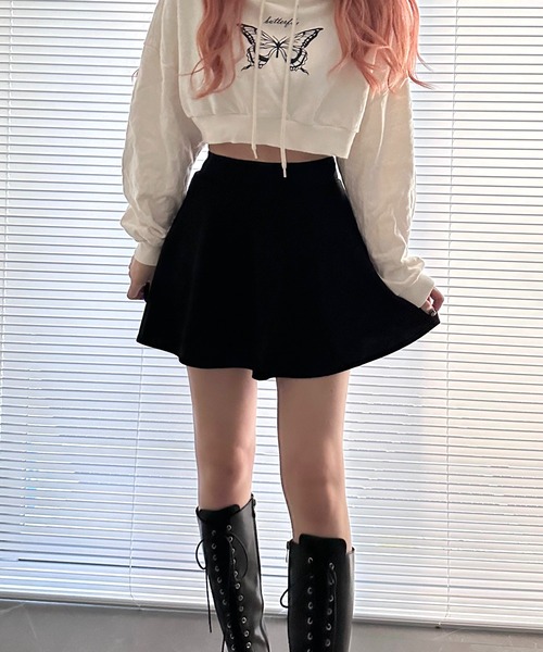 セール】△Flare Mini Skirt / フレアミニスカート（スカート