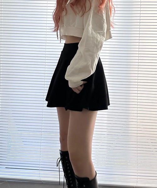 ROOPTOKYO（ループトウキョウ）の「△Flare Mini Skirt