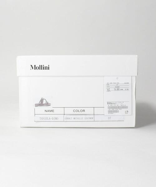 Mollini（モリーニ）の「＜mollini＞TANIELA レザー メタル サンダル（サンダル・レディース・シルバー/コバルトブルー・37/38/36）」の17枚目の写真