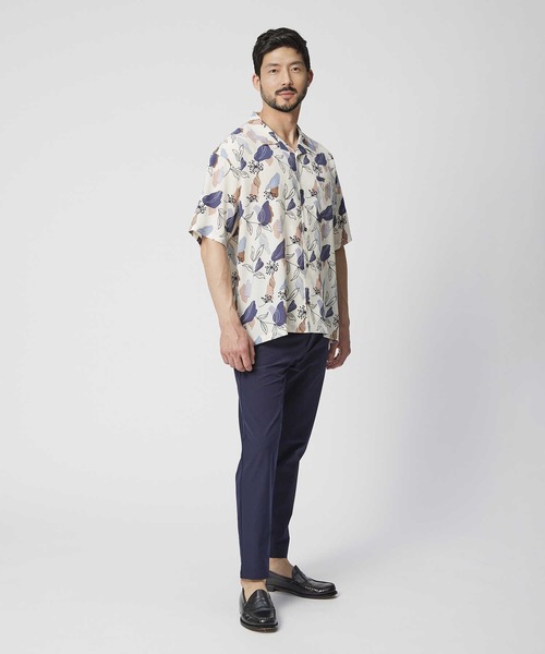 PLUS ONE(プラスワン)の「【PLUS ONE】総柄半袖シャツ(シャツ/ブラウス・メンズ・ブラック/ベージュ/ホワイト・XL/M/L)」の19枚目の写真