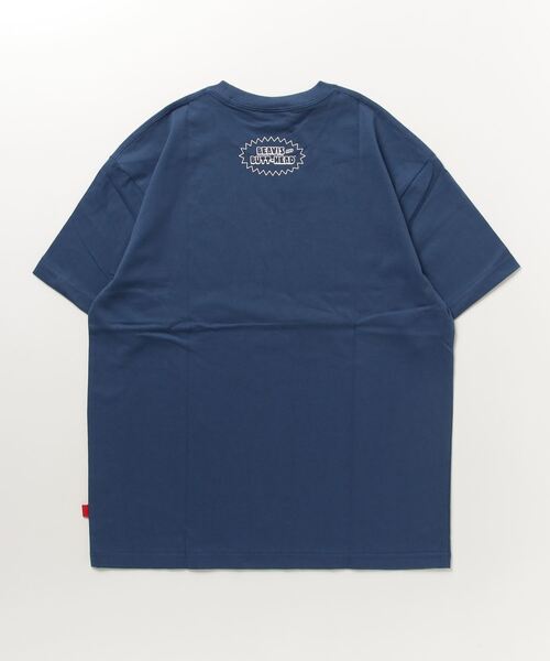 SILVER BULLET(シルバーバレット)の「『BEAVIS AND BUTT-HEAD/ビーバス・アンド・バットヘッド』フロントプリントTEE(Tシャツ/カットソー・メンズ・オフホワイト/スミクロ/ネイビー・L/M)」の15枚目の写真