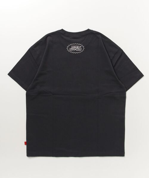 SILVER BULLET(シルバーバレット)の「『BEAVIS AND BUTT-HEAD/ビーバス・アンド・バットヘッド』フロントプリントTEE(Tシャツ/カットソー・メンズ・オフホワイト/スミクロ/ネイビー・L/M)」の11枚目の写真