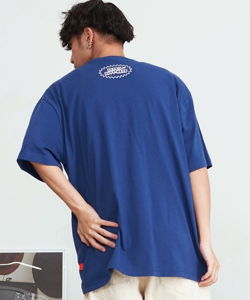 SILVER BULLET(シルバーバレット)の「『BEAVIS AND BUTT-HEAD/ビーバス・アンド・バットヘッド』フロントプリントTEE(Tシャツ/カットソー・メンズ・オフホワイト/スミクロ/ネイビー・L/M)」の13枚目の写真