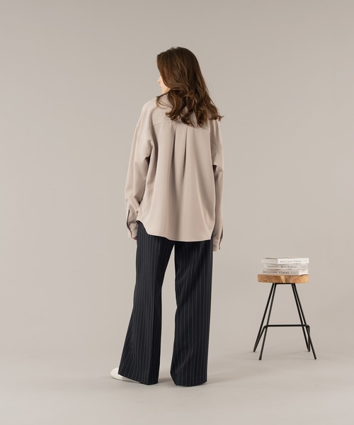 ブラウス シャツ 「2025Autumn Pre-Order」ボウタイシャツ / Bow tie shirt レディース 1515-wh.jpg?fitin=720:720