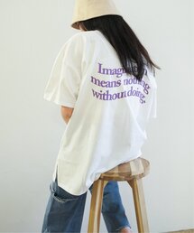 ニュアンスプリントビッグTシャツ