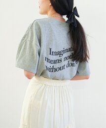 ニュアンスプリントビッグTシャツ