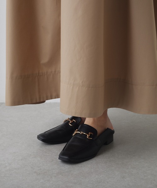 PUAL CE CIN（ピュアルセシン）の「【Du noir】バルーン袖2WAYワンピース（ワンピース・レディース・ベージュ/ブラック・FREE）」の9枚目の写真