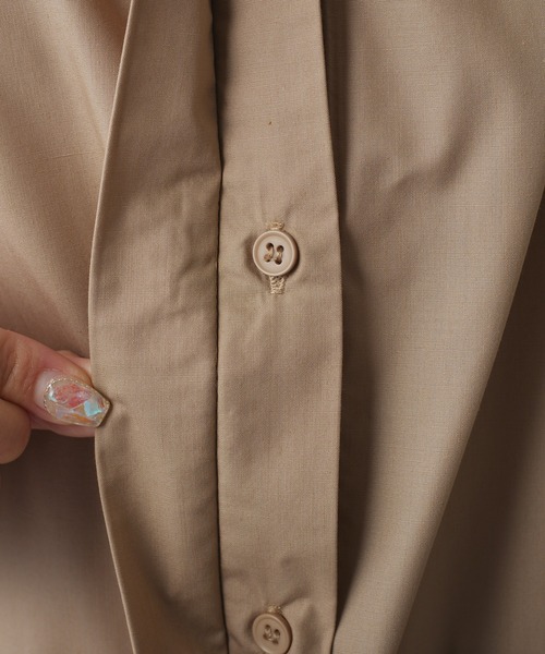 PUAL CE CIN（ピュアルセシン）の「【Du noir】バルーン袖2WAYワンピース（ワンピース・レディース・ベージュ/ブラック・FREE）」の10枚目の写真