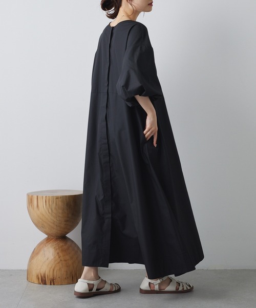 PUAL CE CIN（ピュアルセシン）の「【Du noir】バルーン袖2WAYワンピース（ワンピース・レディース・ベージュ/ブラック・FREE）」の22枚目の写真