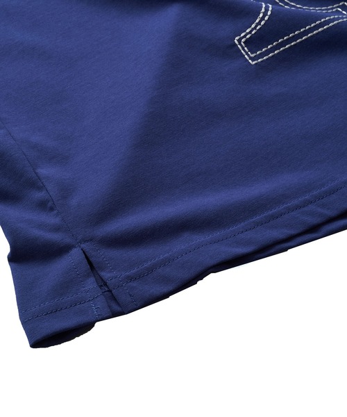 NO ID.（ノーアイディ）の「【NO ID.】No Stitch Big T-Shirt / NO ステッチ ビッグ Tシャツ（Tシャツ/カットソー・メンズ・ブラック/ネイビー/ホワイト・ONE SIZE）」の13枚目の写真