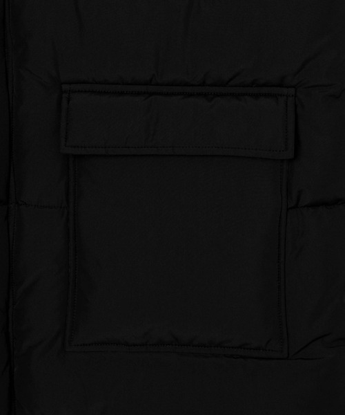 WEGO（ウィゴー）の「WEGO/パデッドベスト（ダウンベスト・レディース・ライトベージュ/ブラック/オフホワイト・MEDIUM/SMALL）」の12枚目の写真