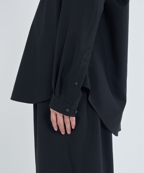 marka マーカ ウールスキッパーシャツ　23AW STUDIOUS別注 marka（マーカ）の「STUDIOUS別注 SKIPPER SH（シャツ/ブラウス）」 - WEAR