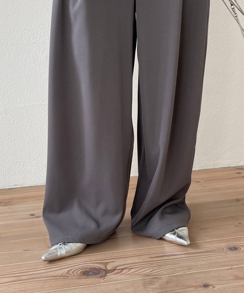 wee9s（ウィークス）の「bustier style jump suit salopette / ビスチェスタイルジャンプスーツサロペット（サロペット/オーバーオール・レディース・グレー/ブラック・FREE）」の9枚目の写真