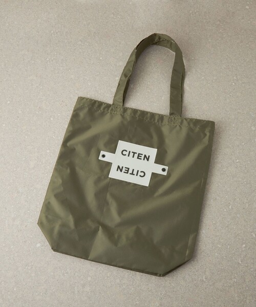 CITEN（シテン）の「＜CITEN＞くるくるパッチン トートバッグ（トートバッグ・レディース・イエロー/レッド/ライラック/ピンク/ケリーグリーン/ライトグレー/オレンジ/ロイヤルブルー/オリーブ/ブラック・FREE）」の4枚目の写真