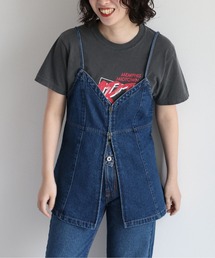 cepo | 2WAYデニムキャミビスチェ セットアップ可能(ベスト)