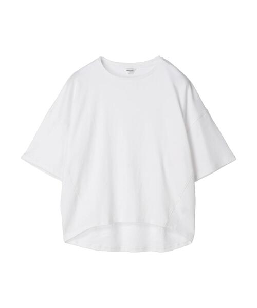 AMERICAN HOLIC（アメリカンホリック）の「UVカット　コクーン半袖カットプルオーバー（Tシャツ/カットソー・レディース・オフホワイト/ブラック/グレイッシュベージュ・M/L）」の16枚目の写真