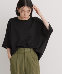 AMERICAN HOLIC | UV加工 コクーン半袖カットプルオーバー(Tシャツ/カットソー)