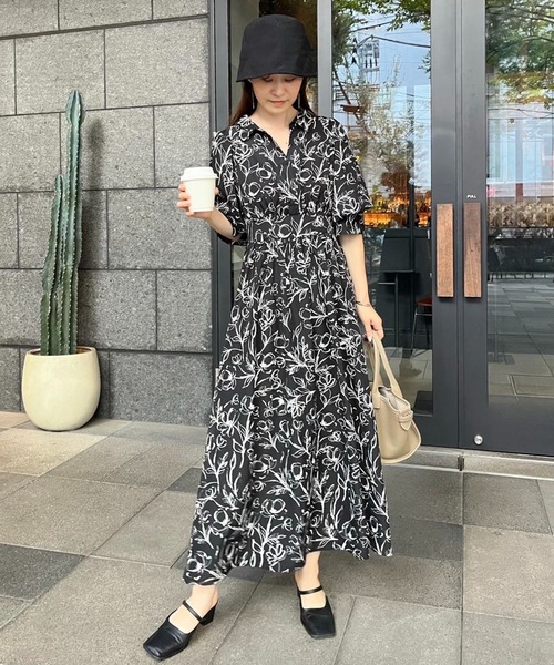 あ*る様 GUCCI　希少　ワンピース　スウェット　シェリーライン　花柄　卒業式 あ*る様 GUCCI 希少 ワンピース スウェット シェリーライン 花柄