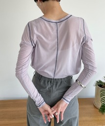 LOWRYS FARM | シアーアソートロングスリーブ　973481(その他トップス)