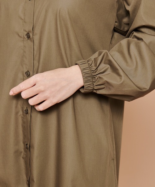 マイン！クローブCLOVE シャツあ&ブルゾンワンピース新品未使用 グラフペーパー High Count Broad Regular Oversized Shirt Dress