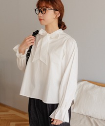 flower | クラシックリボンブラウス(シャツ/ブラウス)