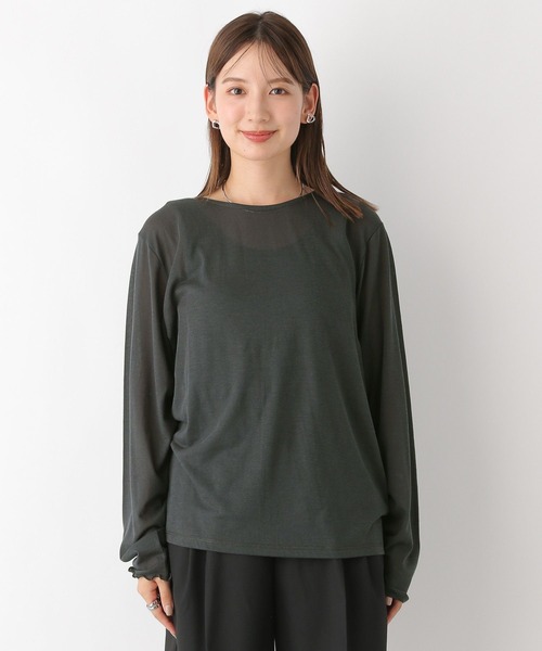 その他 T9G LEPSIM（レプシィム）の「シアークルーネックTシャツ 185906（T