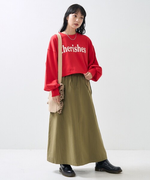 セール】ロゴ パフスリーブ スウェット（スウェット）｜FREAK'S STORE