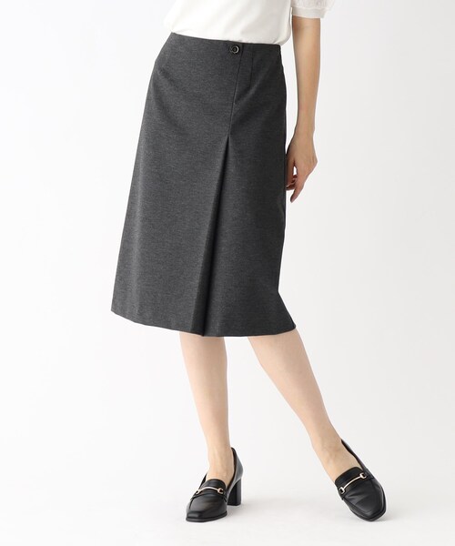 index（インデックス）の「セットアップ対応 ストレッチタイトスカート／DELEGANT【洗濯機洗い可／イージーアイロン】（スカート・レディース・ブラック/ブラック系1/ダークグレー/ブルー系その他・38/36/40/42）」の10枚目の写真