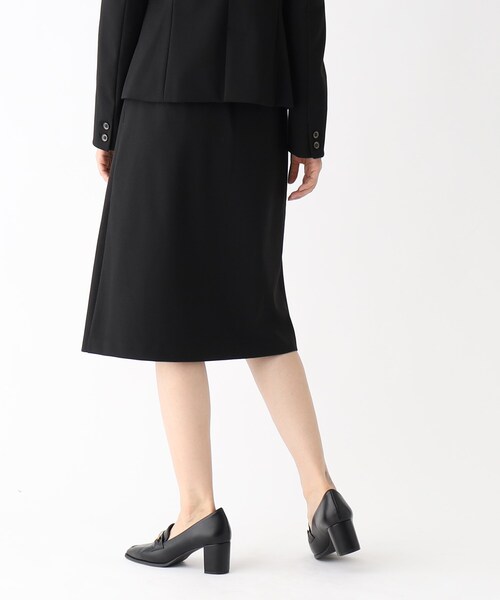 index（インデックス）の「セットアップ対応 ストレッチタイトスカート／DELEGANT【洗濯機洗い可／イージーアイロン】（スカート・レディース・ブラック/ブラック系1/ダークグレー/ブルー系その他・38/36/40/42）」の20枚目の写真