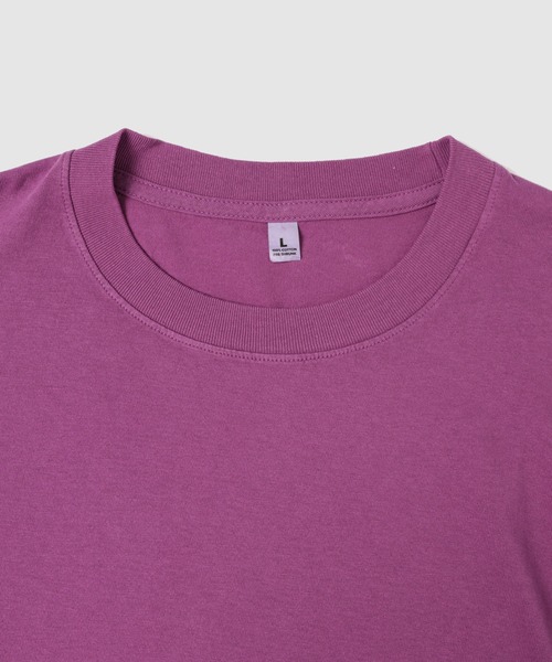 ECOCYCLE(エコサイクル)の「STANDARD TUBULAR SS TEE_PURPLE(シームレス)(Tシャツ/カットソー・メンズ・パープル系その他/パープル系その他4/パープル系その他3/ブルー系その他5/パープル/パープル系その他2/ブルー系その他6・S/L/XXL/M/XS/XL)」の14枚目の写真