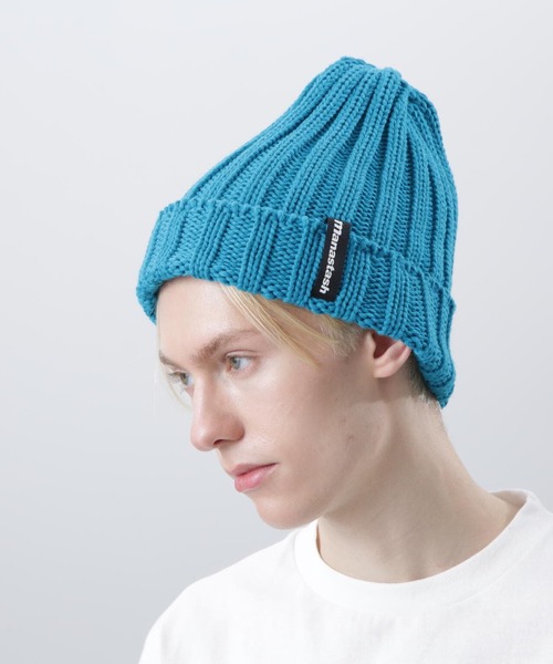 MANASTASH/マナスタッシュ/90'S LOGO BEANIE II/ロゴビーニー（ニット